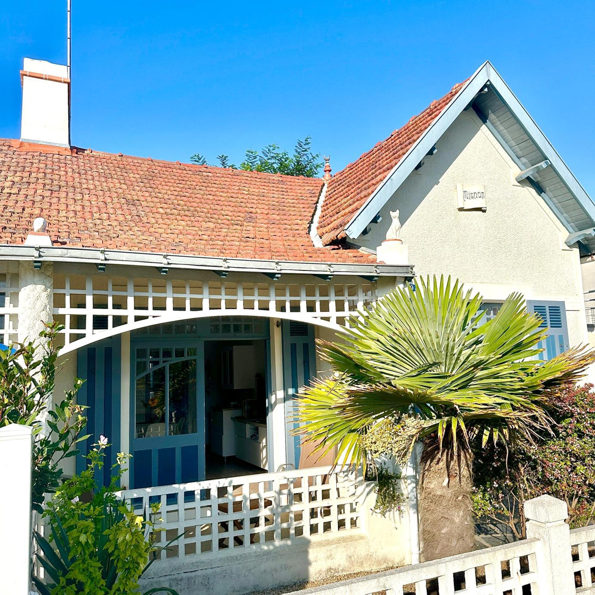 Villa "Mignon" Avec Studio Independant, Tout A Pied, Plage A 4 Mn, 6 Pers, 2 Sde Saint-Jean-de-Monts Exterior foto